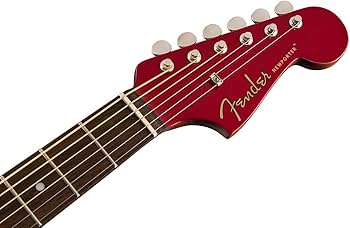 Amazon | Fender エレアコ Newporter Player, Candy Apple Red ソフト