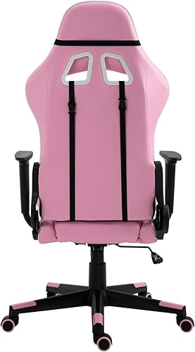 Miniatura 77 de Modern-Depo Black Virgo Zodiac - Silla de juegos con diseño ergonómico, giratorio y reclinable ajustable, capacidad de carga de 330 libras Virgo