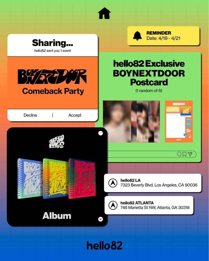 Amazon.co.jp: BOYNEXTDOOR hello82 フォトカード リウ ボネクド 