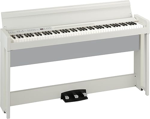 Korg C1 - Piano digital con Bluetooth, color blanco