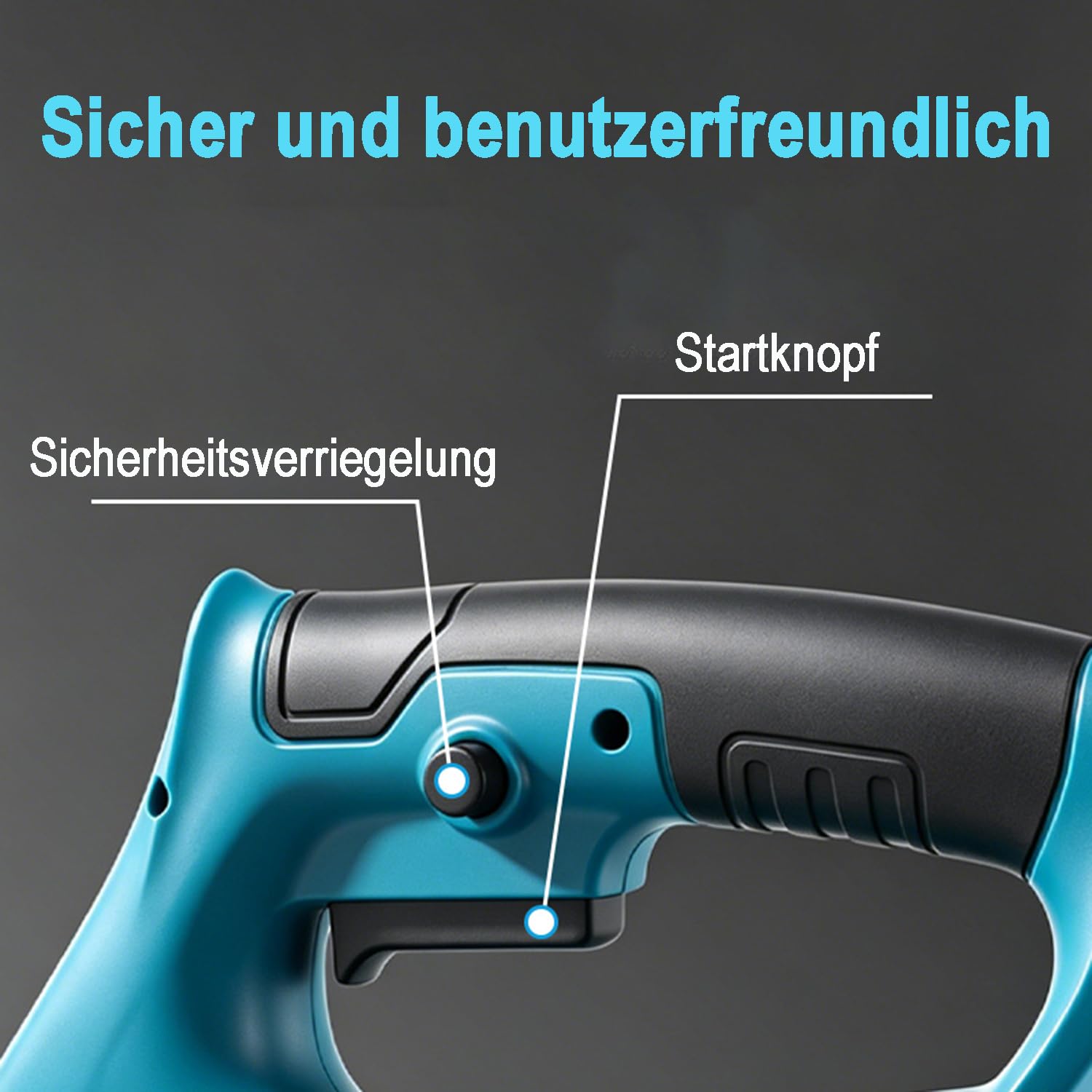 Rasentrimmer mit Akku,Akku-Rasentrimmer für Makita-Akkus mit 4 Klingentypen | 4-in-1 Elektrischer Freischneider 2 x 2,0 Ah Batterien und Ladegerät,Akku Motorsense Rasenkantenschneider für Garden Trimmen