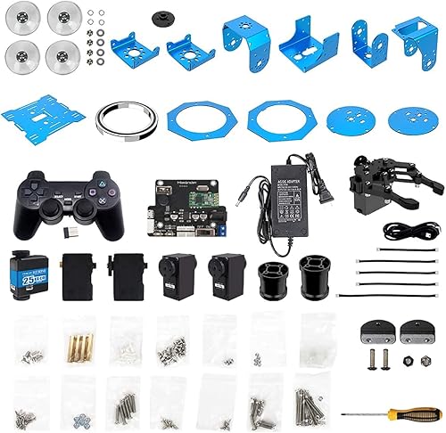 Miniatura 5 de Brazo robótico de escritorio de programación xArm 1S con servos de bus inteligentes potentes y robustos con retroalimentación de posición y voltaje
