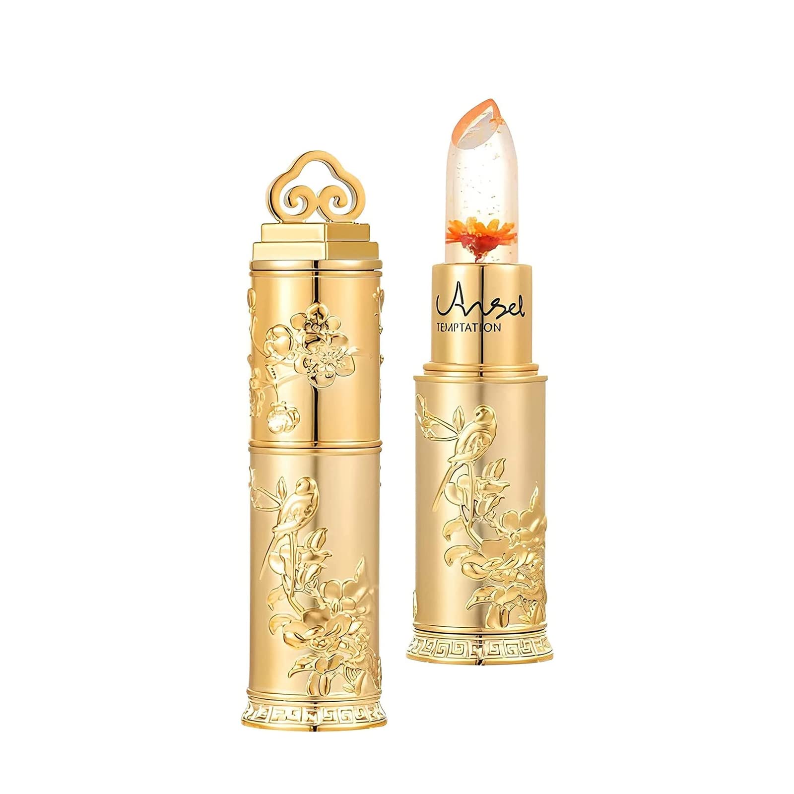 未開封品　ジェリーリップスティック　AGAG レッド Amazon | YAYAMIYA 口紅 【温感変色】ジェリーリップスティック、24K
