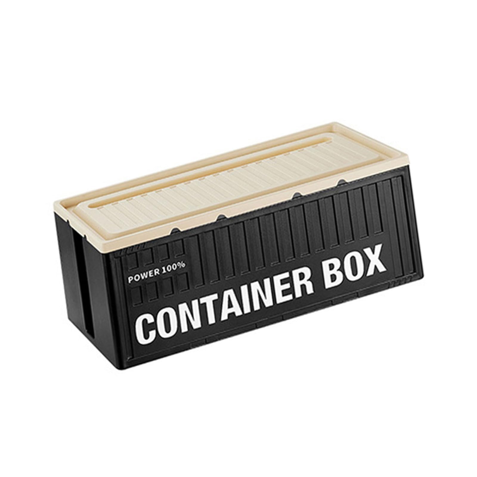 MICFENY Functional Cable Organizers Box Desktop Cable Organizers Box For Neat And Clean Space With Sturdy Designs