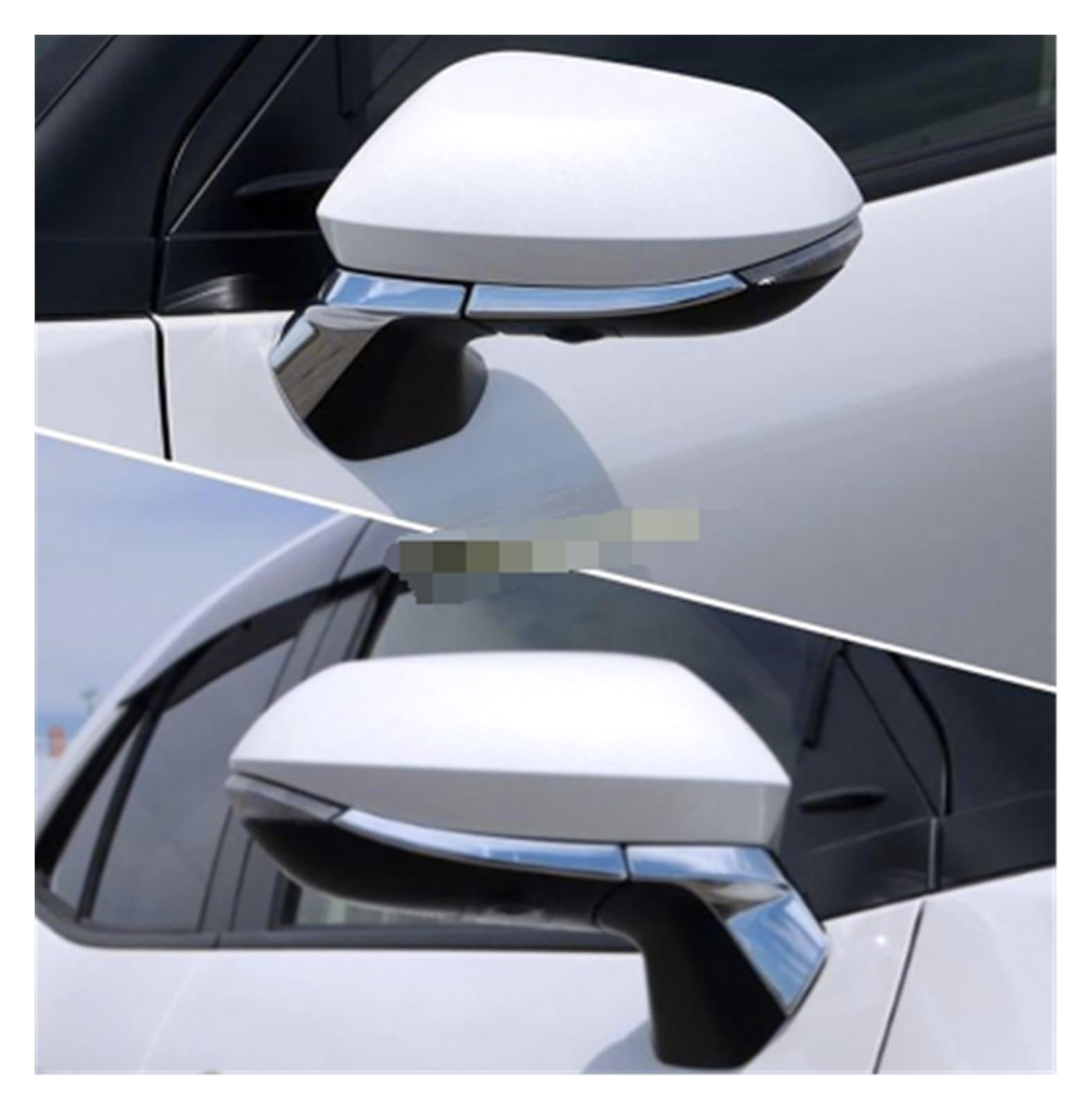 Coprispecchietto Laterale Per Yaris 2020-2024 – Grigio Sinistro, Protezione Anti Pioggia E UV