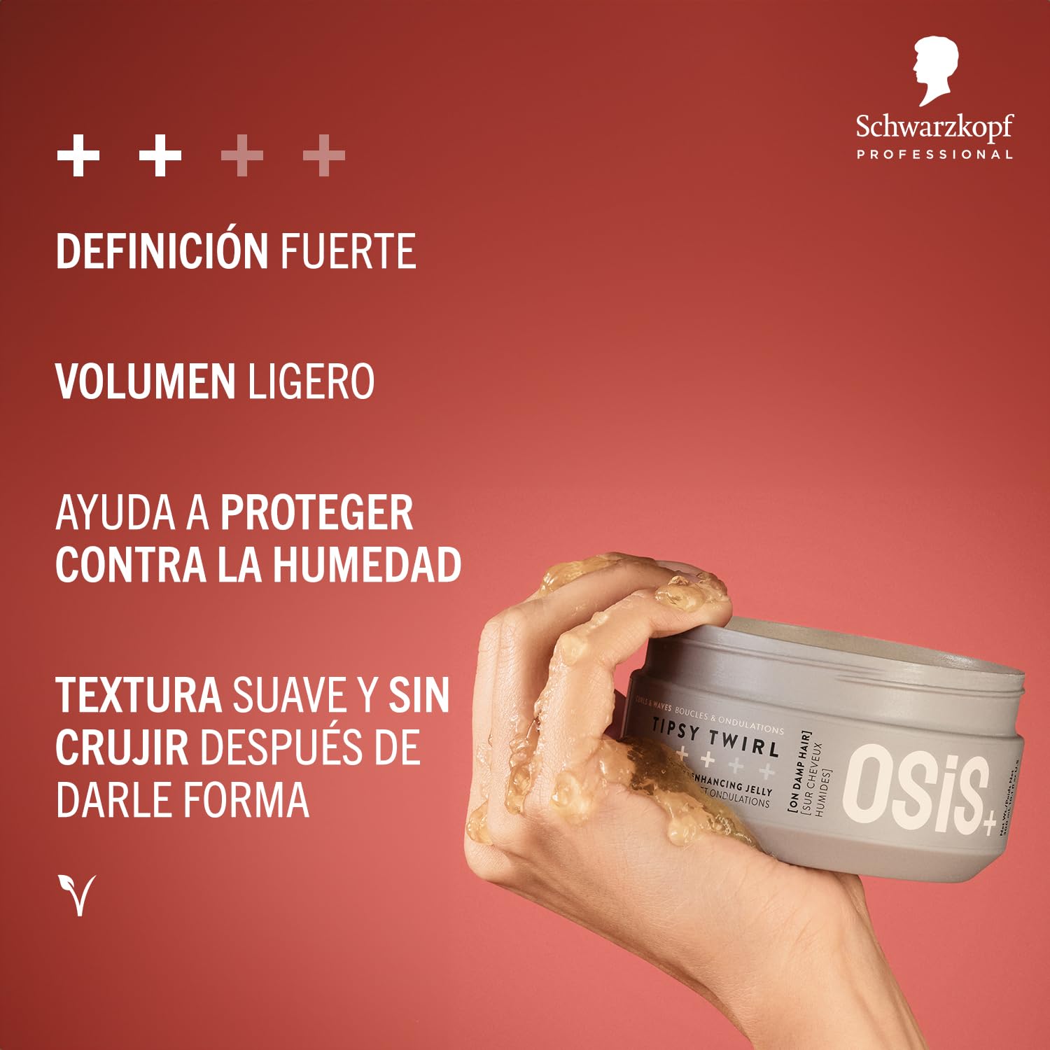 Schwarzkopf Professional OSiS Tipsy Twirl Gel Capelli Volumen Ligero Fijación Media 300 ml