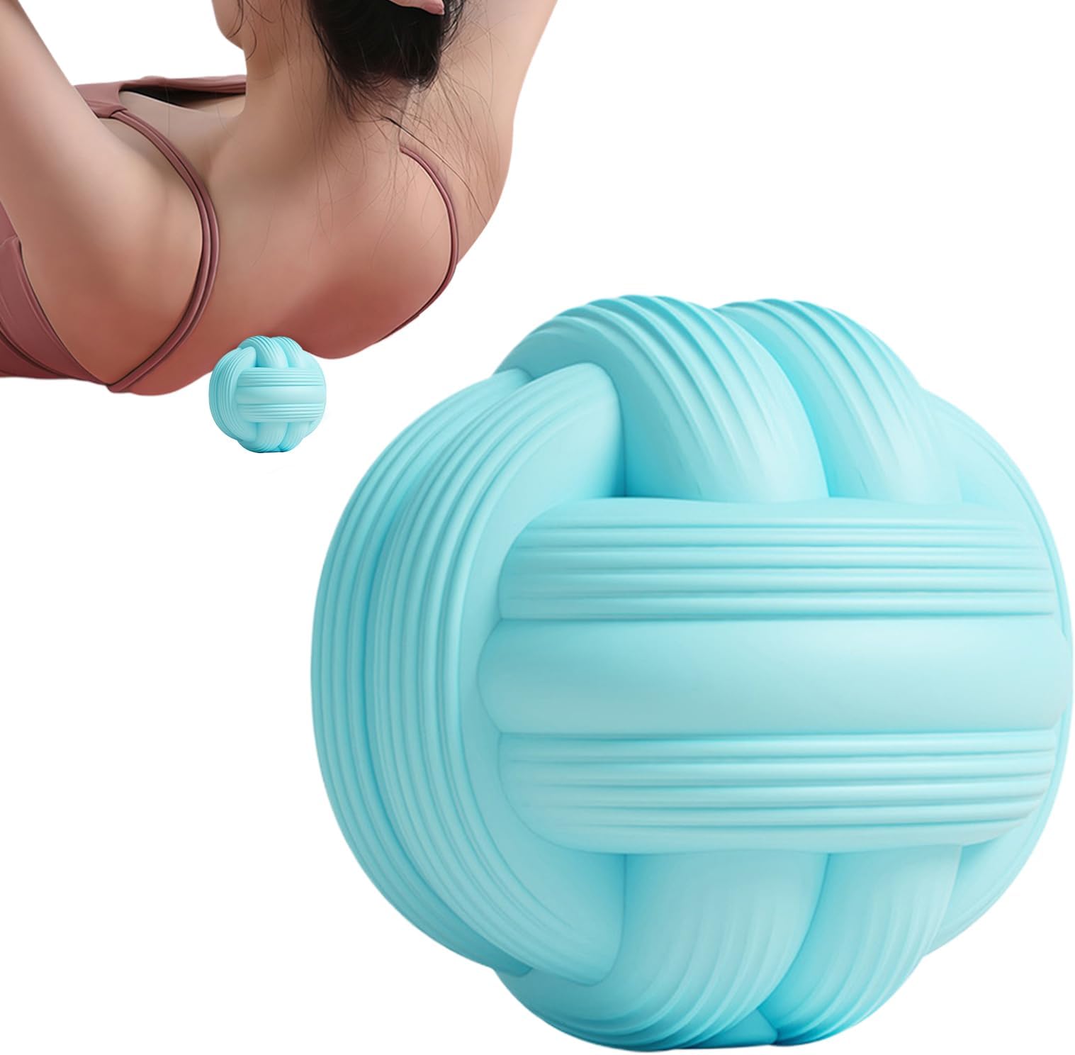 Pressure Point Massage Ball - Flexible Portable Recovery Tools For Muscle Relief,Yoga Massage Ball - for Men Women Workout Recovery Gym Indoor Outdoor Fitness Exercise Yoga