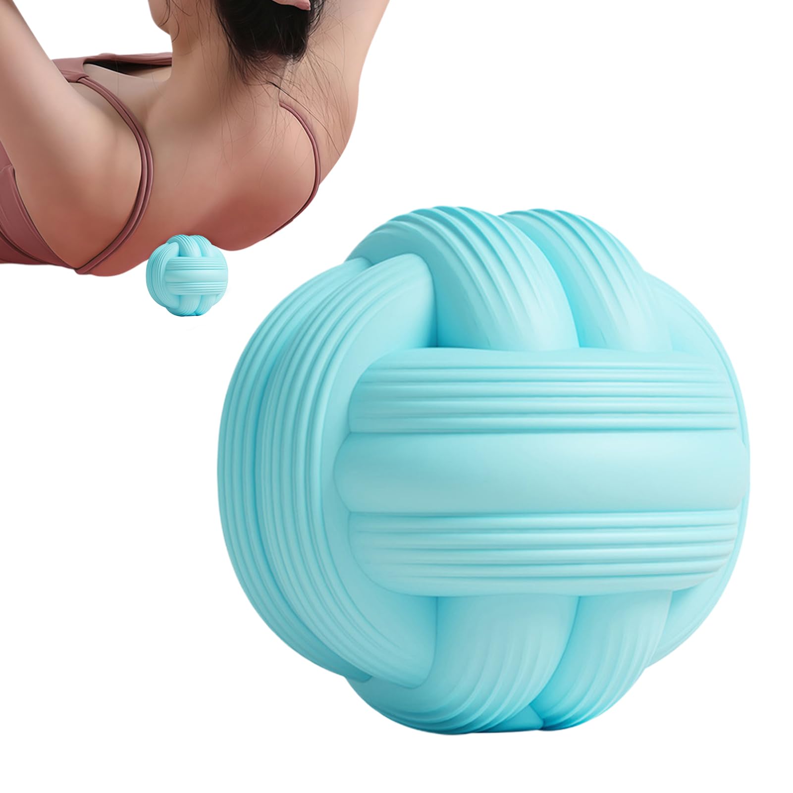 Pressure Point Massage Ball - Flexible Portable Recovery Tools For Muscle Relief,Yoga Massage Ball - for Men Women Workout Recovery Gym Indoor Outdoor Fitness Exercise Yoga