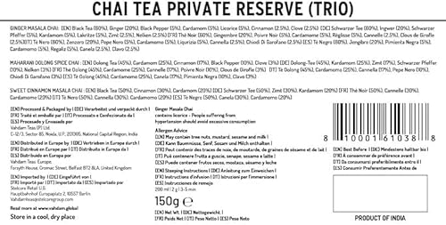 فاهدم, مجموعة هدايا شاي شاي (3 شاي) صندوق هدايا فاخر - خال من الغلوتين وغير معدل وراثيًا | مجموعة شاي فاخرة بمكونات طبيعية | صندوق هدايا ديوالي | هدايا للعائلة والنساء والرجال