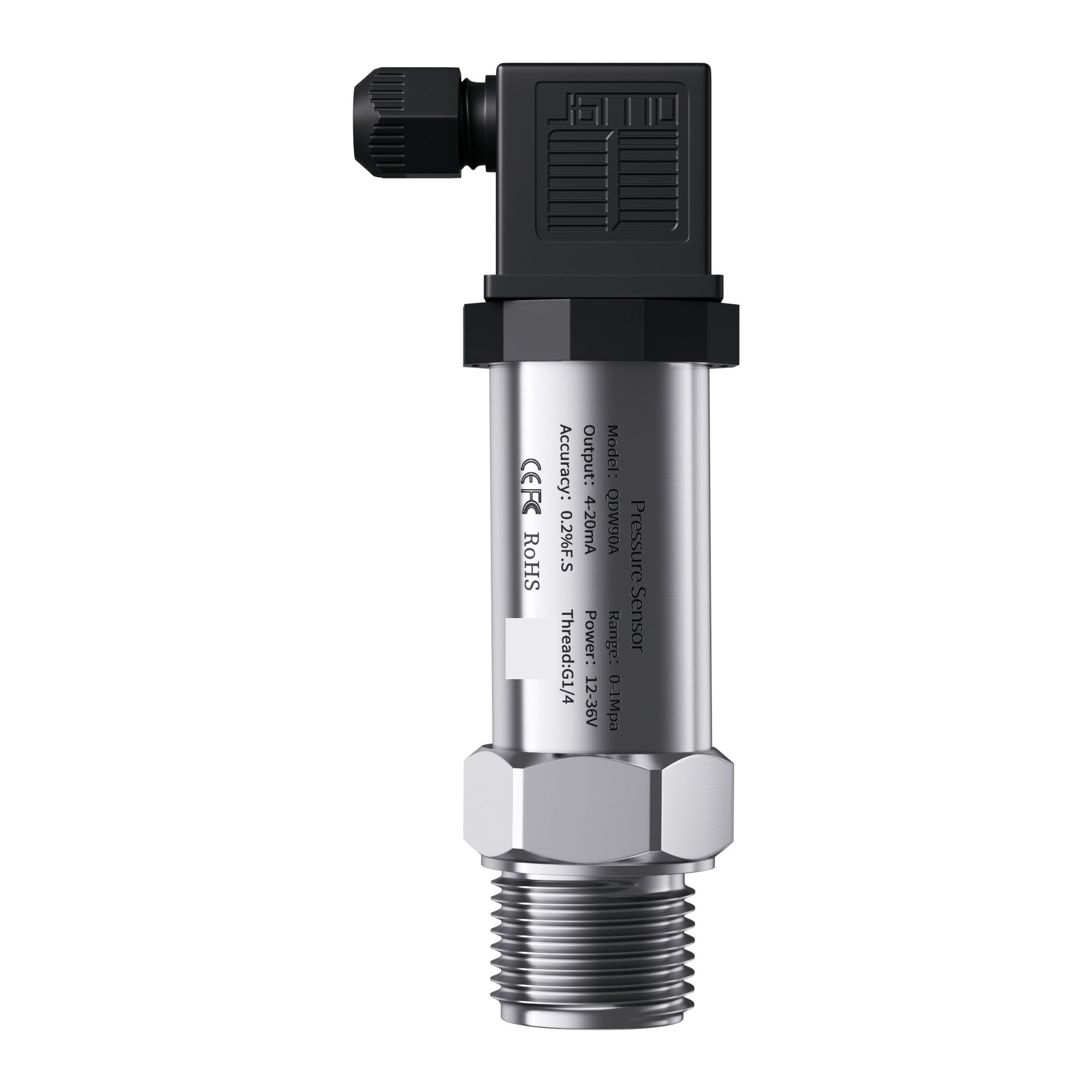 Transmisor de presión 0-4 Bar 0-10 Bar 0-25 Bar 0-300 Bar Transductor de presión 4-20 mA 0-10 V 0RS485 Sensor de presión M20*1.5(Led 4-20ma)