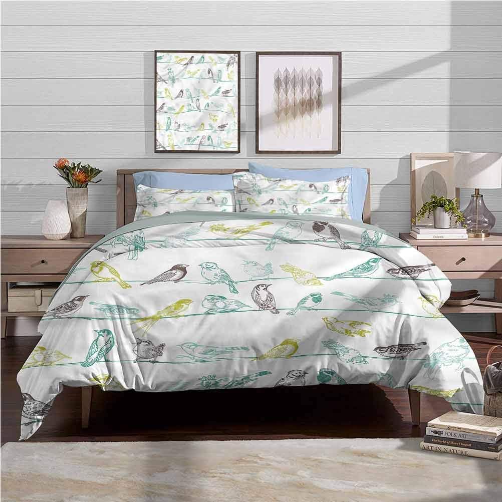 vsunburst Bedding Duvet Cover Set Birds Crib Duvet Cover