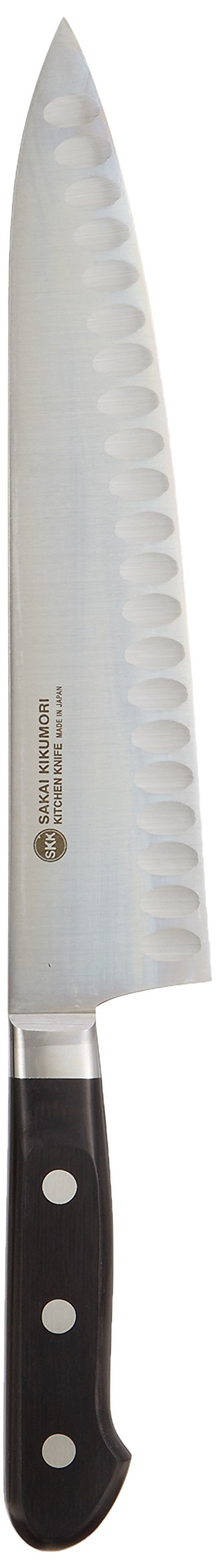 Kawamura Cutlery AKK4224 Sakai Kikumori Chef's Knife Salmon, 9.4 inches (24 cm), Special Stainless Steel, Japan