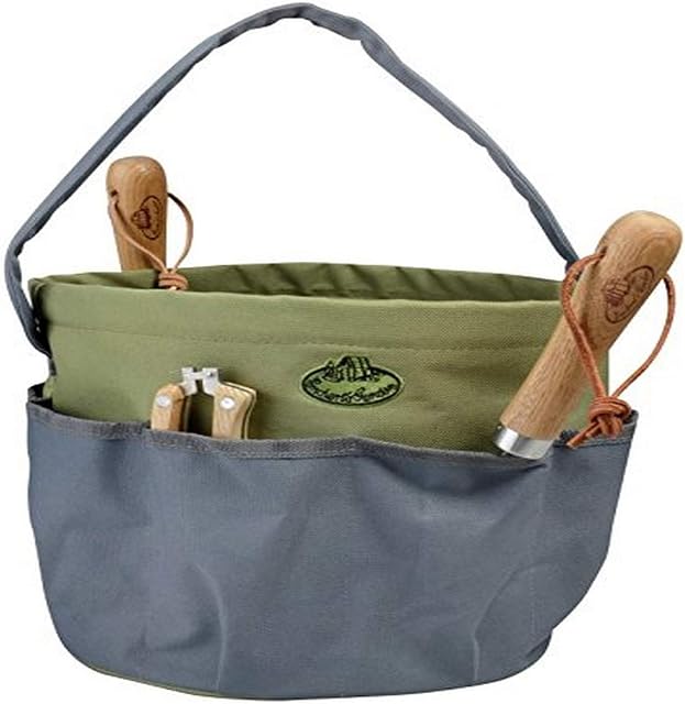 Fallen Fruits GT89 Round Garden Tool Bag - Grey