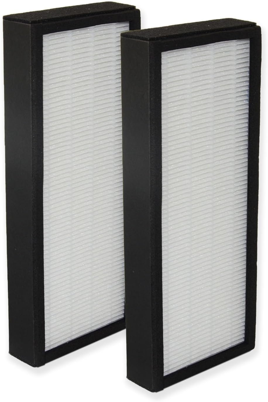 PUREBURG F1702HE Replacement Filter Compatible with Hunter HT1702 10200 Air Purifier, Part F1702HE/2 (30612), 2-Pack H13 HEPA Activated Carbon 2-in-1