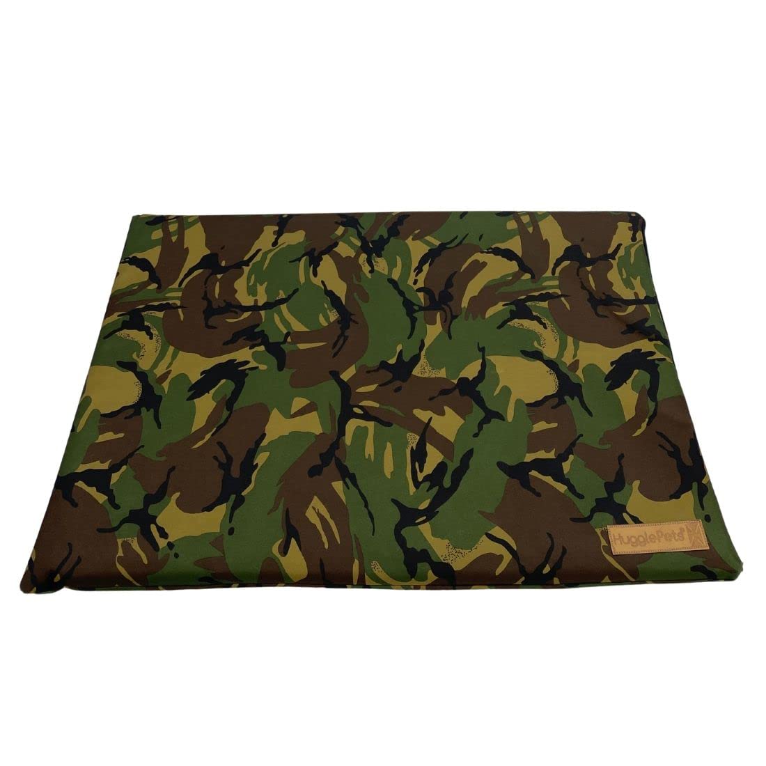 HugglePets XX-Large 122cm Waterproof Dog Crate Cage Mat Cushion in Camo Green | Machine Washable Cover