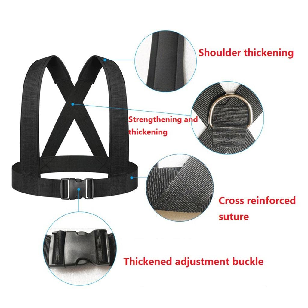 3 Stück Widerstandsharness Fitness Trainingsgurte Widerstandsbänder Gurtseil Zuggeschirr aus Latex für Muskelaufbau für Sportler Heimtraining