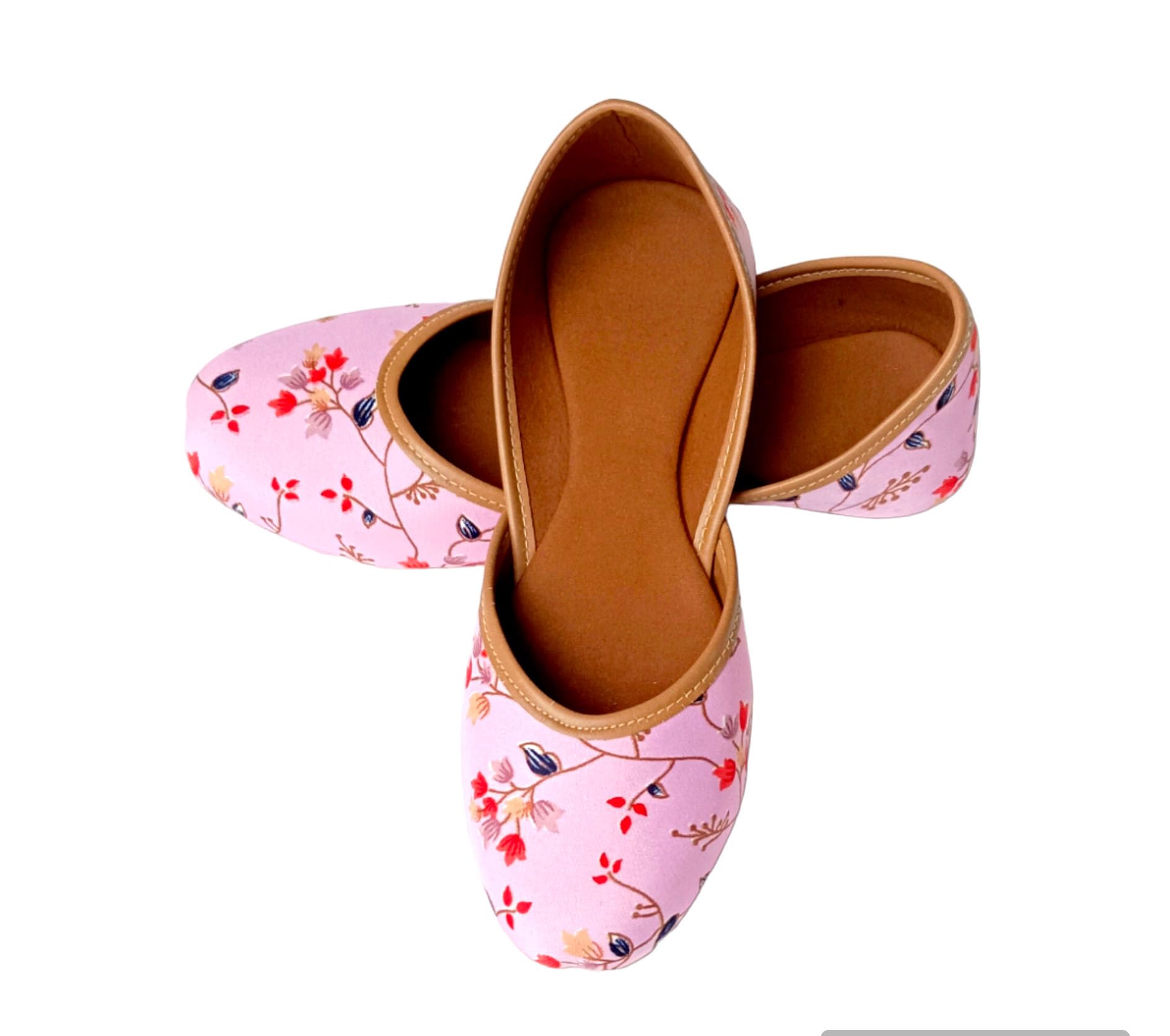 Babbotty Women's Printed Jutti and Mojari,Ladies Jaipuri Juti-image-26