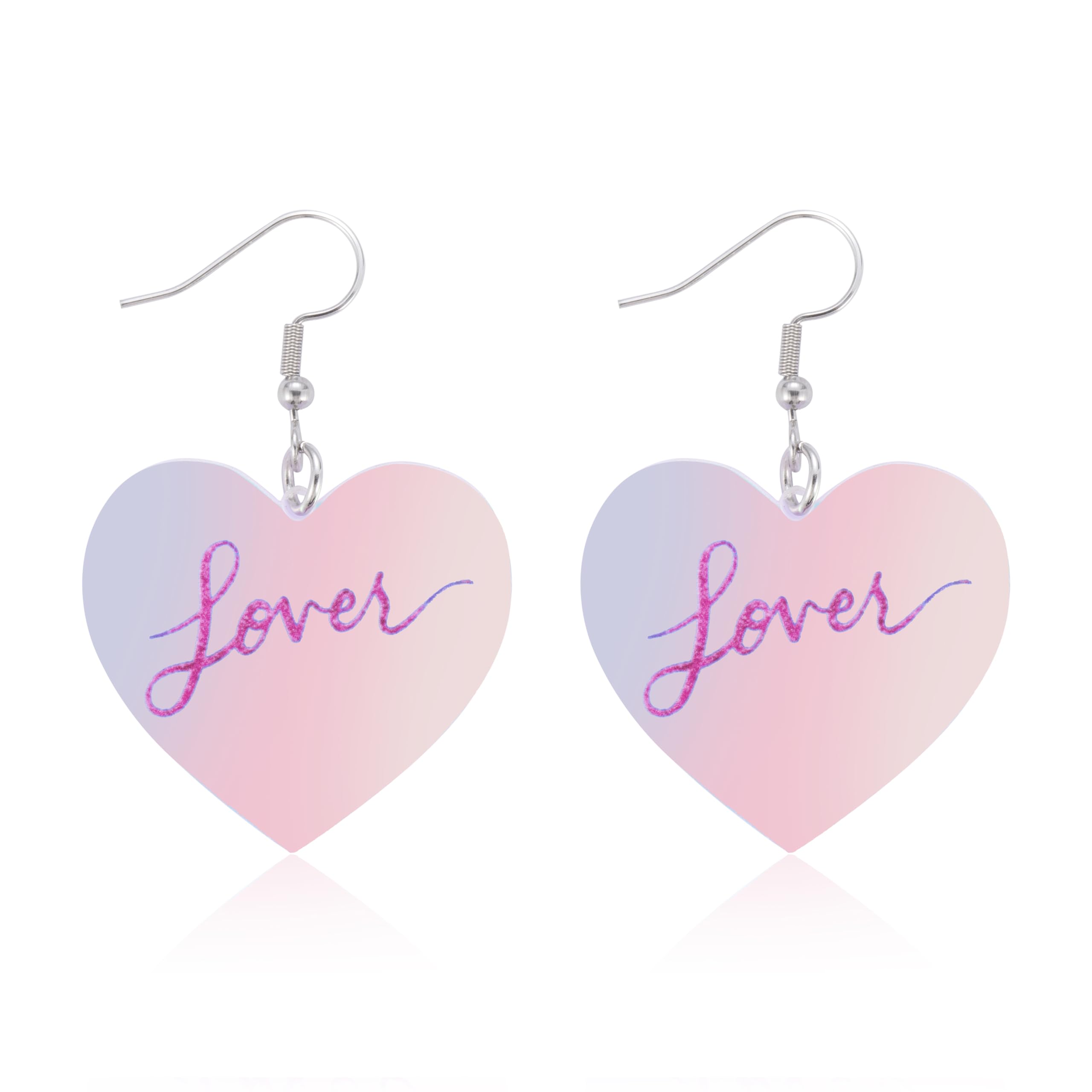 PlergiAcrylic 1989 Earrings Dangle Album Inspired Earrings Merch Jewelry Gifts for Women Girls Fans Costume Outfits Dress Decor