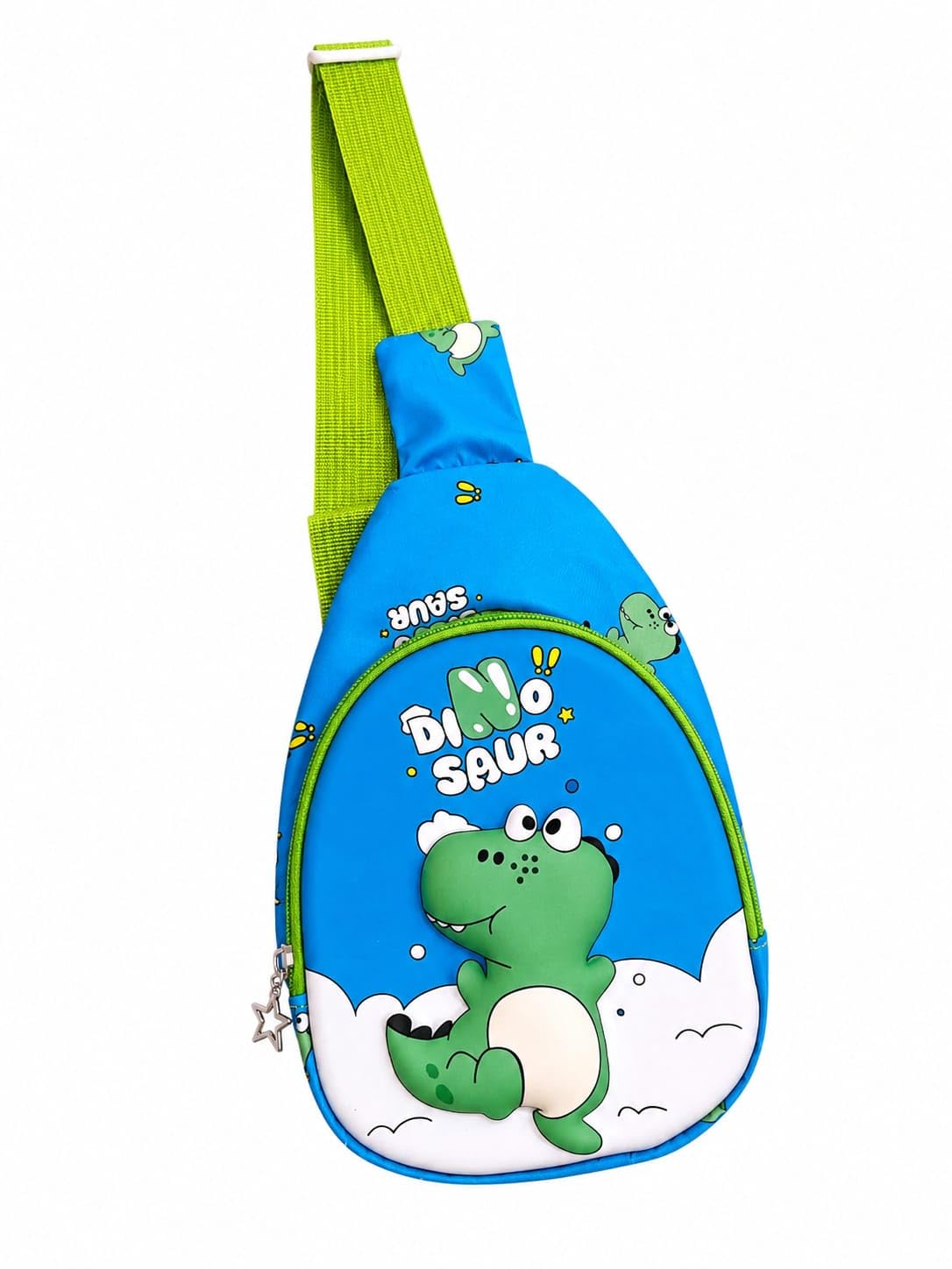 REAK Enterprises Cartoon 3D Chest Bag for Boys & Girls | Adjustable Crossbody Shoulder Bag | Lightweight Mini Travel Bag with Front Zip Pocket | Ideal for School, Picnic & Daily Use-image-21