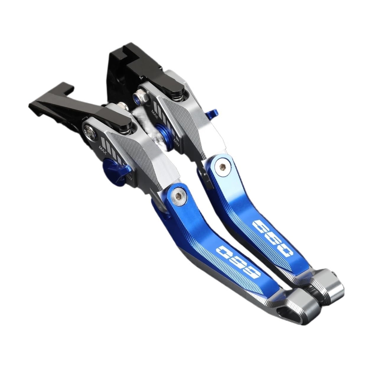 Beqlxta 5D Blueb Brake Clutch Adjustable Lever​ Brake Lever For For Trident660 2021-2023 Motorcycle Aluminum Foldable Extending Brakes Clutch Levers For Trident 660