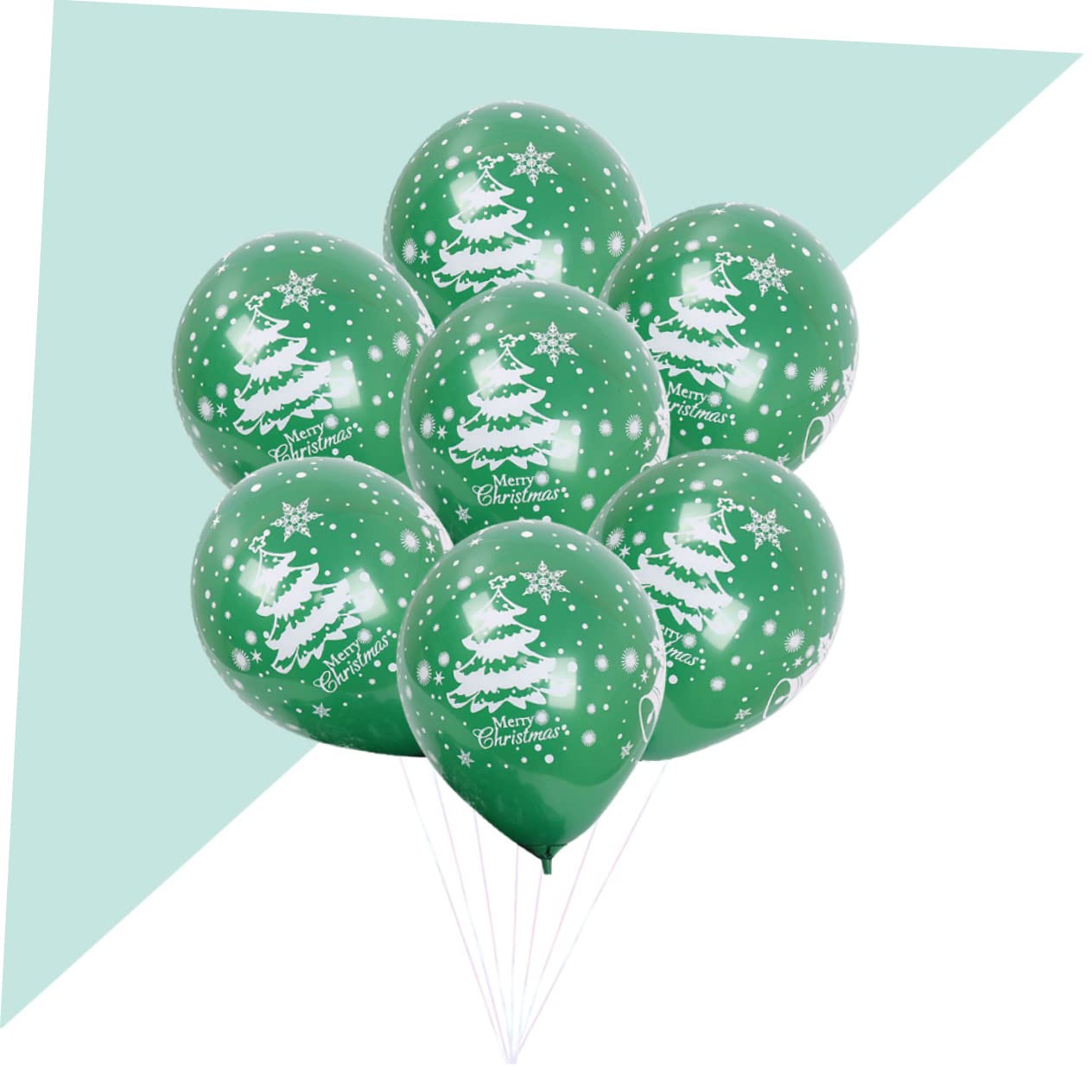 MAGICLULU 200 Pezzi10 palloncino decorativo natalizio palloncino decorativo per feste palloncini di buon natale decorazione Natale palloncini decorazioni feste Natale stampa festa