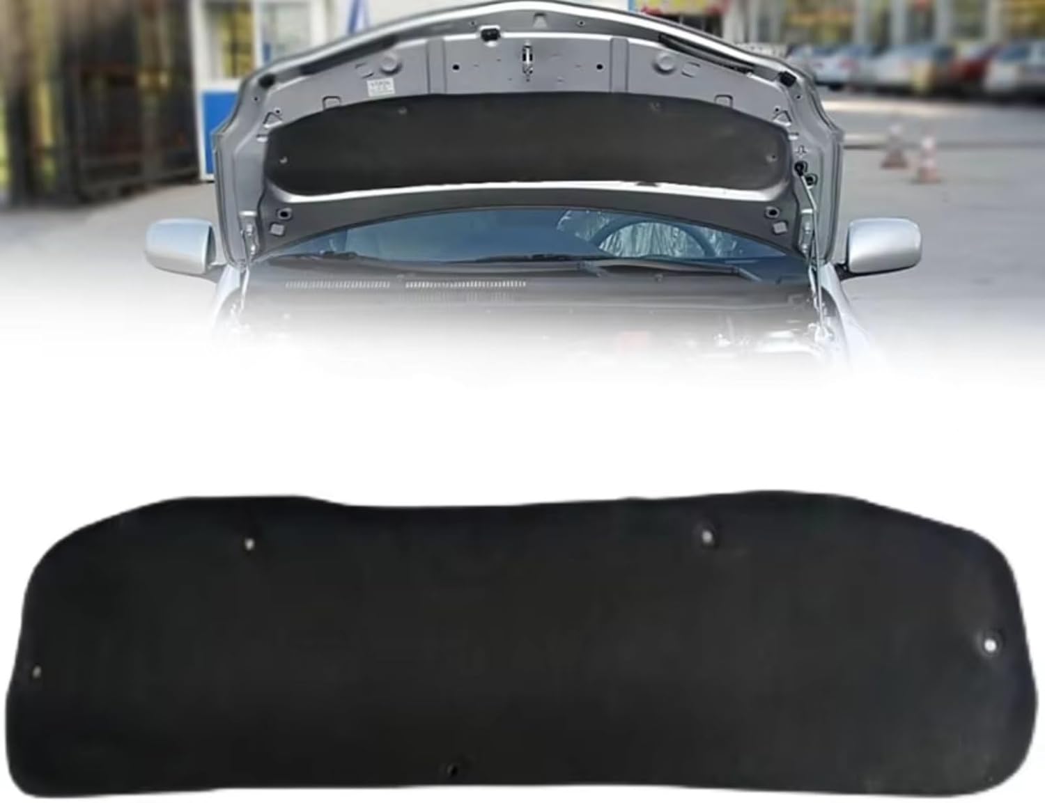 Compatible With For Vios 2008 2009 2010 2011 2012 2013 車のエンジン断熱熱綿フ