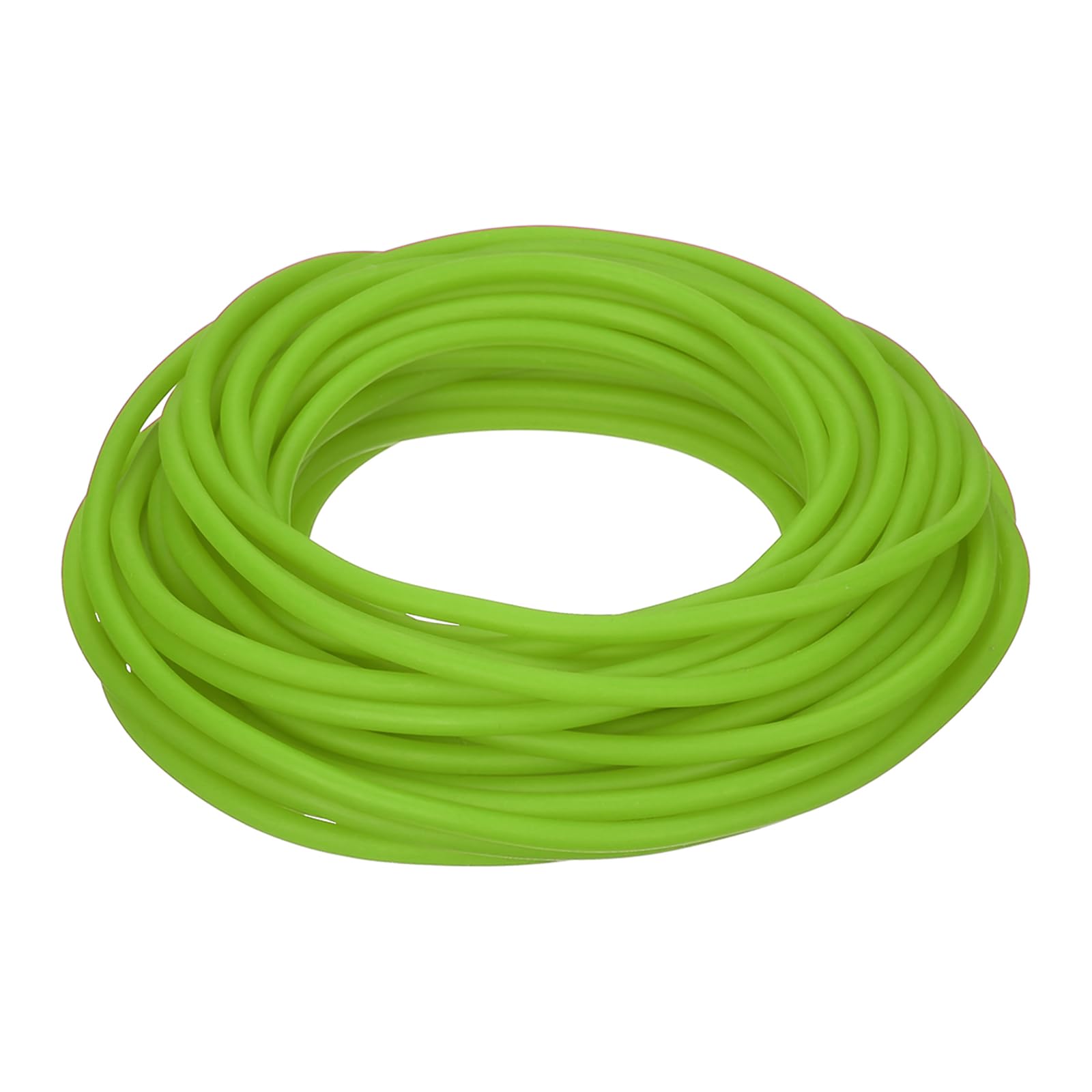 YELARXI Natural Latex Rubber Band, 32.8 ft Slingshots Replacement Bands 0.17"x0.07"(ODxID) Heavy Pull Tube Elastic Rubber Bands for Adults Outdoor Hunting Shooting Games (Green) โ image 1