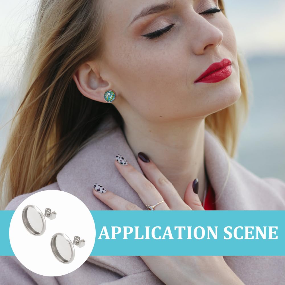 Componenti Per Orecchini In Acciaio Inossidabile 304 All'ingrosso - Foto 4