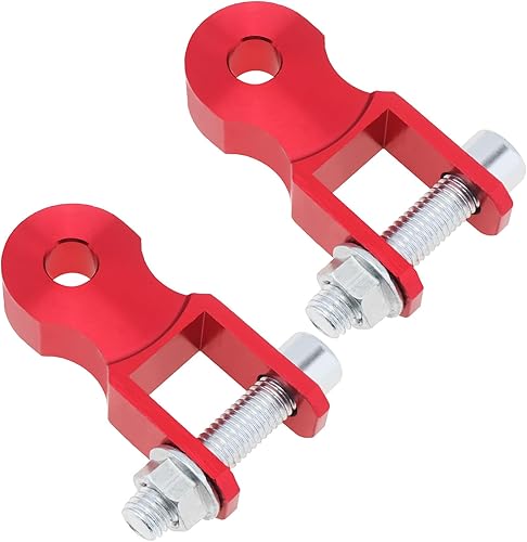 Miniatura 8 de Windance 2 piezas de elevador de amortiguador trasero de 10 mm para motocicleta, adaptador de extensión de 1.5 pulgadas 5 cm de altura, elevador