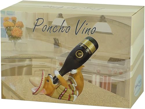 Miniatura 5 de Sur de la frontera Chihuahua Botella de vino titular Escultura para decoración de mexicano  Southwest Bar Estatuas Y Cocina Decoración Mesa estante