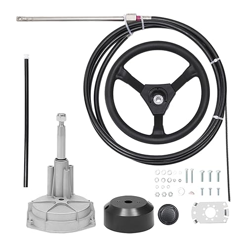 16 FT Outboard Rotary Steering System Kit 16FT Boat Control