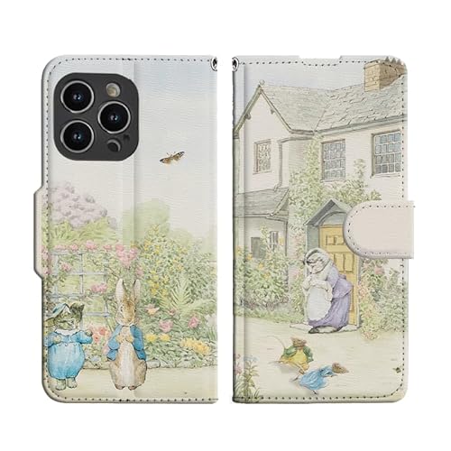 1099N9レ 未使用 浅草文庫 スマホケース ピーターラビット 携帯ケース