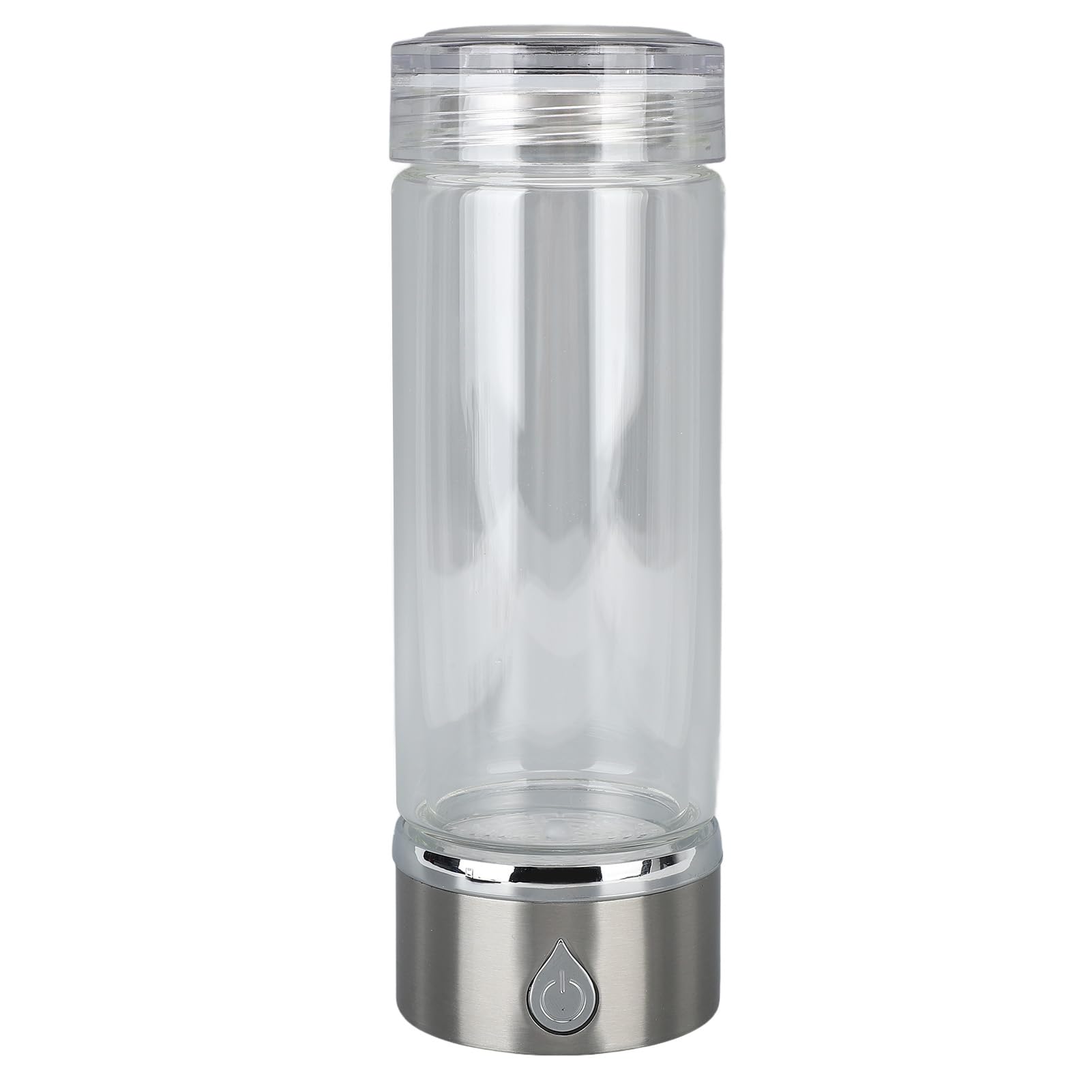 Kubek Zdrowotny Bogaty w Wodór, Wydajna, Podwójna Szklana Butelka na wodę bogatą w Wodór ze Stali Nierdzewnej 420 Ml 1200 do 1500 PPB (Generic7og2bre0qa-12)