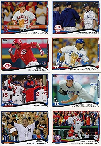 2014 Topps Mlb Baseball Exclusive Massive 665 Card Complete Retail Factory Set With 5 Special Rookie Variations! Includes All Cards From Series 1 & 2 With Mike Trout, Bryce Harper, Derek Jeter & More! #TOP3