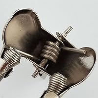 Vista 3 de 5 campanas de remache con abrazadera de hierro, alarma de pesca, alarma de caña de pescar de noche de mar.