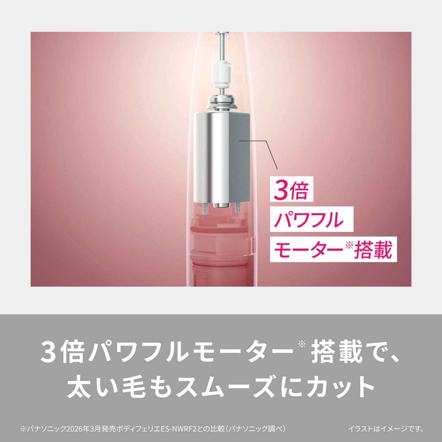新品ボディシェーバーES-NWRG2-H、防水機能付き乾電池式 Amazon | パナソニック ボディシェーバー フェリエ ボディフェリエ