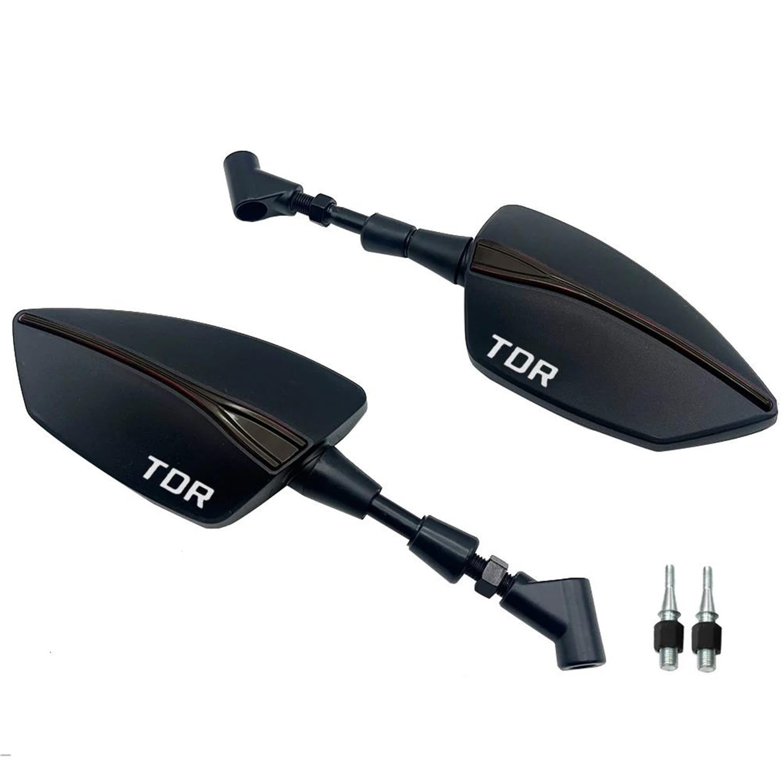 Espejos retrovisores TDR125 antirreflejos Black5 con visión ampliada