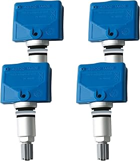 Jsueng TPMS Sensor Replacement for Nissan Frontier GT-R Maxima Murano Infiniti,4-Pack Tire Pressure Monitoring System Sensor OE#40700-1AA0B 407003AN0B 407003AN0C