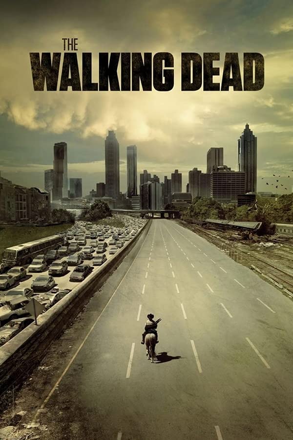 Tainsi ASHER Gift The Walking Dead Poster Borderless Vibrant Premium Movie Poster - Matte poster Frameless Gift 11 x 17 inch(28cm x 43cm)
