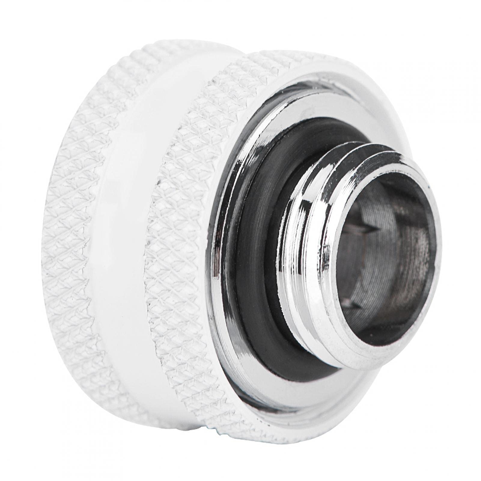 Raccordo A Compressione Per Tubo Rigido PC, 16 Mm OD, In Ottone, Con Anelli Di Tenuta, 4 Pezzi Colore Bianco