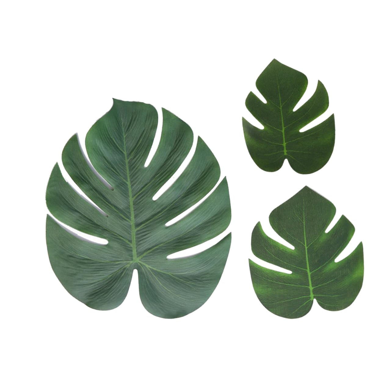 Amosfun 108pezzi Foglie Artificiale Monstera Da Decorazioni Per Casa e Ufficio Atmosfera Tropicale Per Composizioni Floreali e Decorazioni Murali