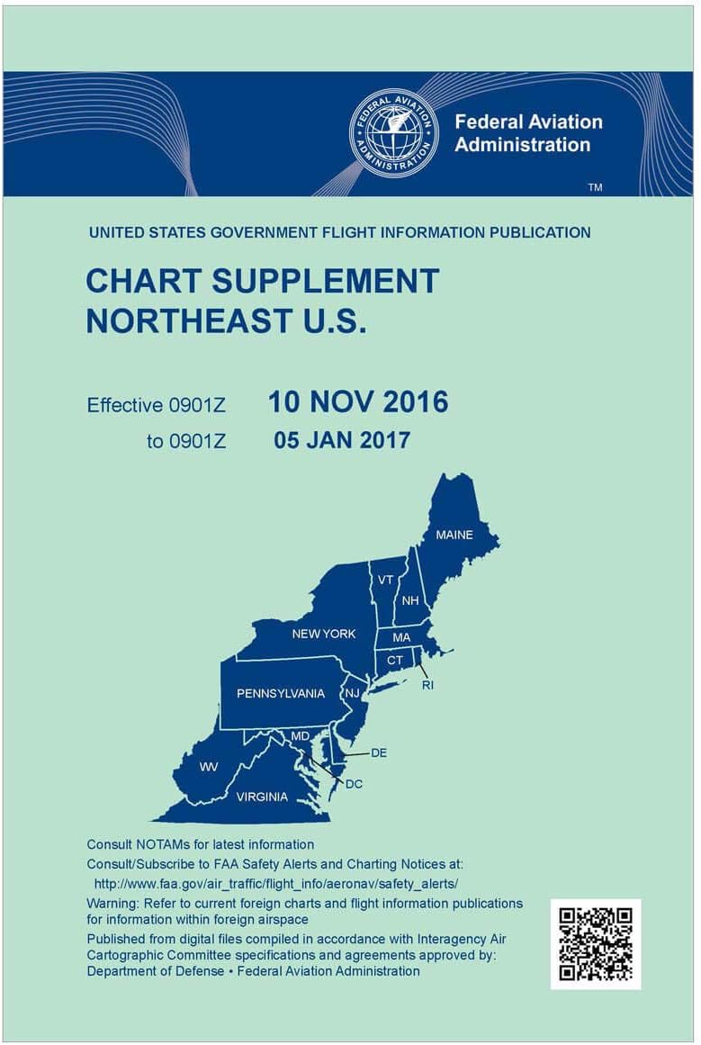 UptoDate FAA Chart Supplement for Northeast Region Nepal Ubuy