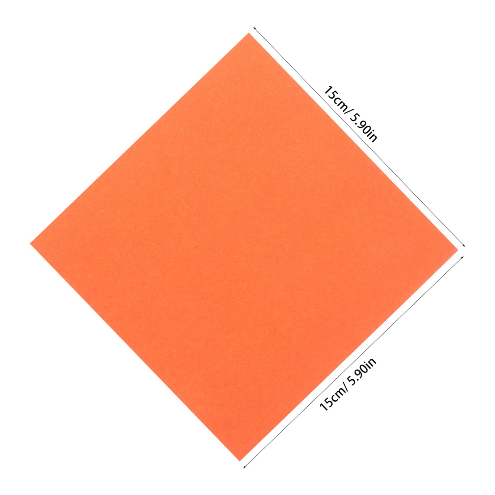 Zerodeko 600 Stück Origami Papier Farben Doppelseitig Quadratisches Bastelpapier Reißfestes DIY Faltpapier für Schule Kunsthandwerk und Kreative Kinderprojekte