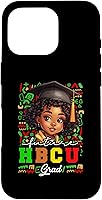 Vista 20 de Future HBCU Grad Black Girl Kids Graduation HBCU College Case for iPhone 16
