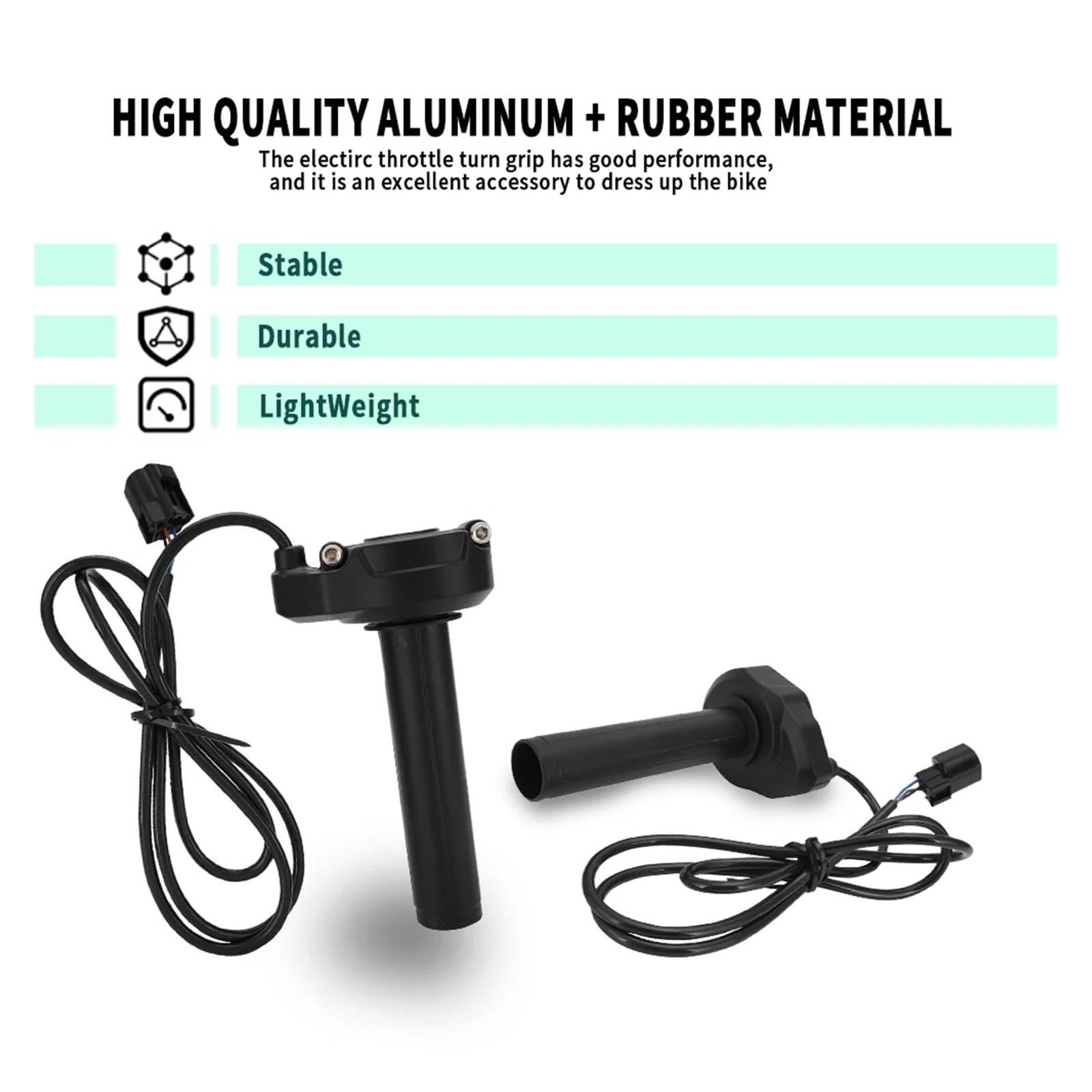 Empuñaduras Manillar Accesorios para Motocicletas, Empuñadura De Acelerador para Sur Ron SX, para Surron Lightbee, Funda De Goma Manillar De Vehículo Todoterreno(Carbon Fiber Pattern)