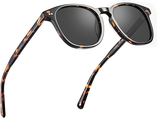 CARFIA Polarised Sunglasses For Men Women 100% UV Protection Square Style Driving Fishing Golf