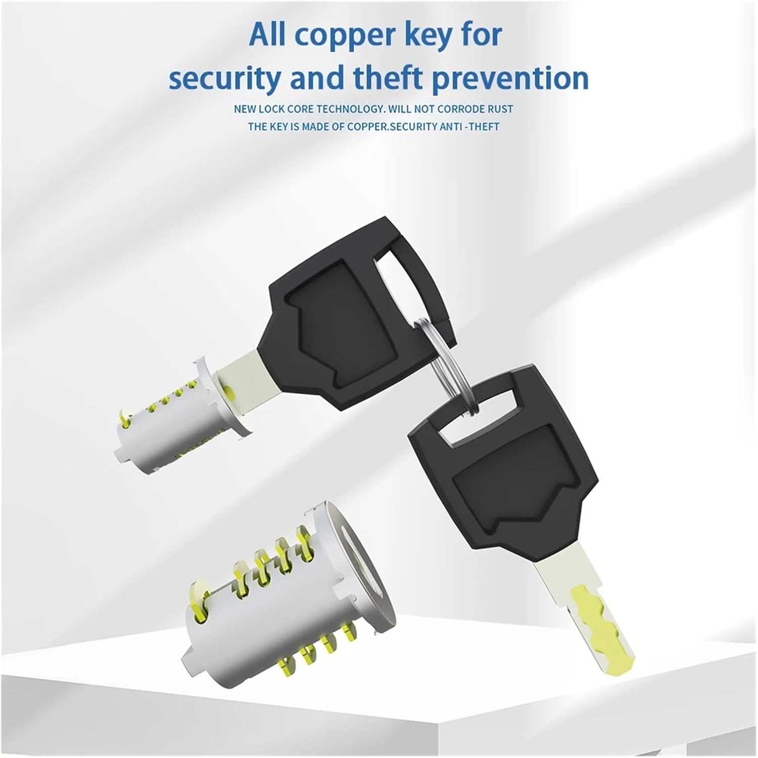 RV Enclosed Trailer Entry Door Lock with Paddle Deadbolt 4 Keys RV Paddle Entry Door Lock Camper Travel Trailer Cargo Hauler