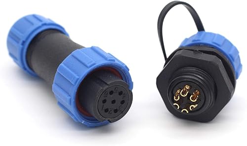 Miniatura 82 de SP13 2pin/3pin/4pin/5pin/6pin/7pin/9pin conector de cable de aviación, enchufe impermeable IP67, conector de equipo de luz LED
