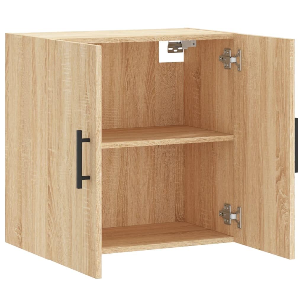Armadio da parete in rovere Sonoma, 60 x 31 x 60 cm, in legno