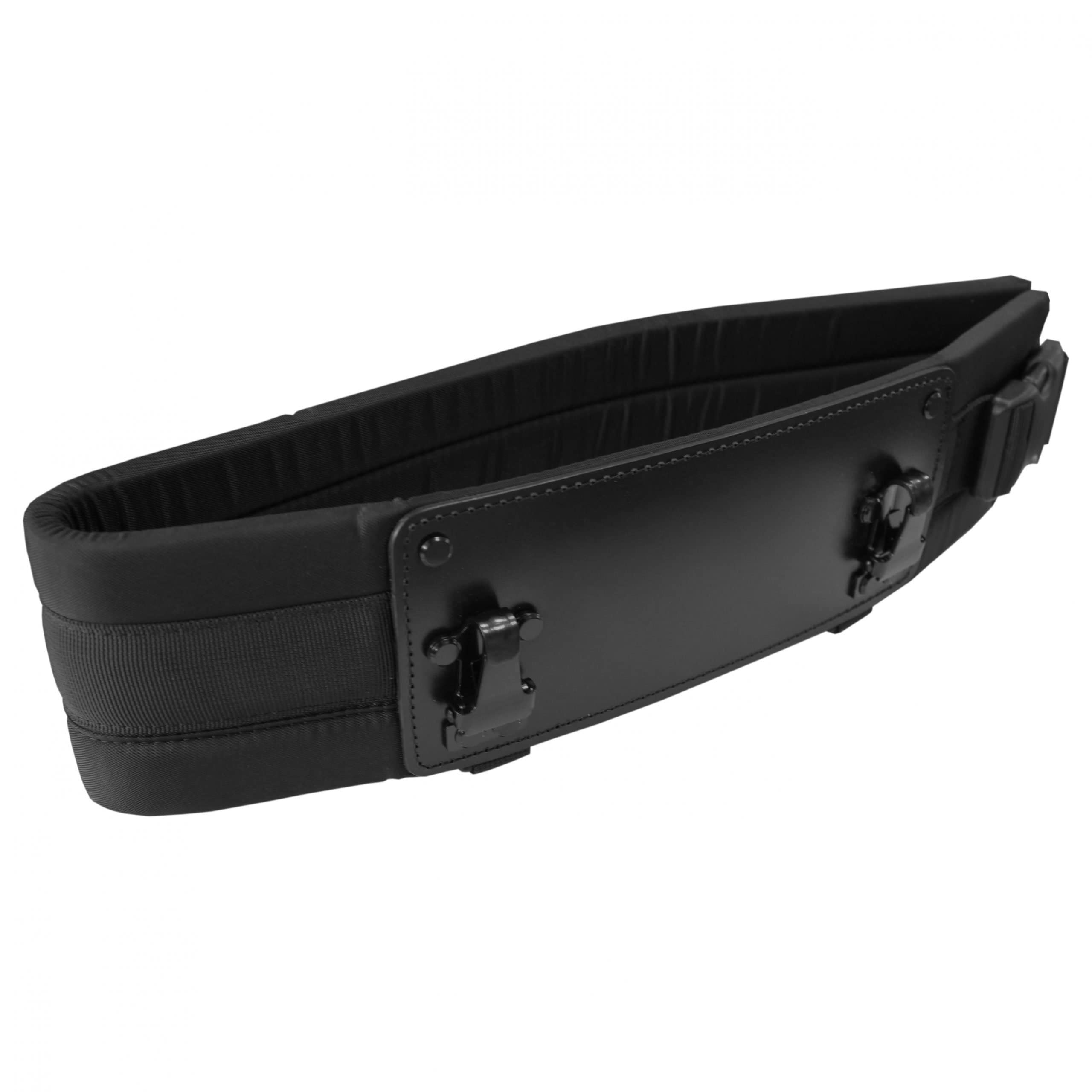 Cinturón para radiocontrol de grúa original Scanreco, arnés ajustable ergonómico para mando a distancia, soporte profesional para operadores de grúa, poliéster resistente negro